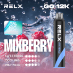 【🔥新品上架】RELX 悅刻 Smash Go 12000口一次性電子煙｜Type-C 充電｜超大容量｜混合莓果：圖片 2